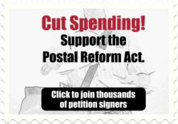 Sign TheTeaParty.net petition to support the Postal Reform Act!